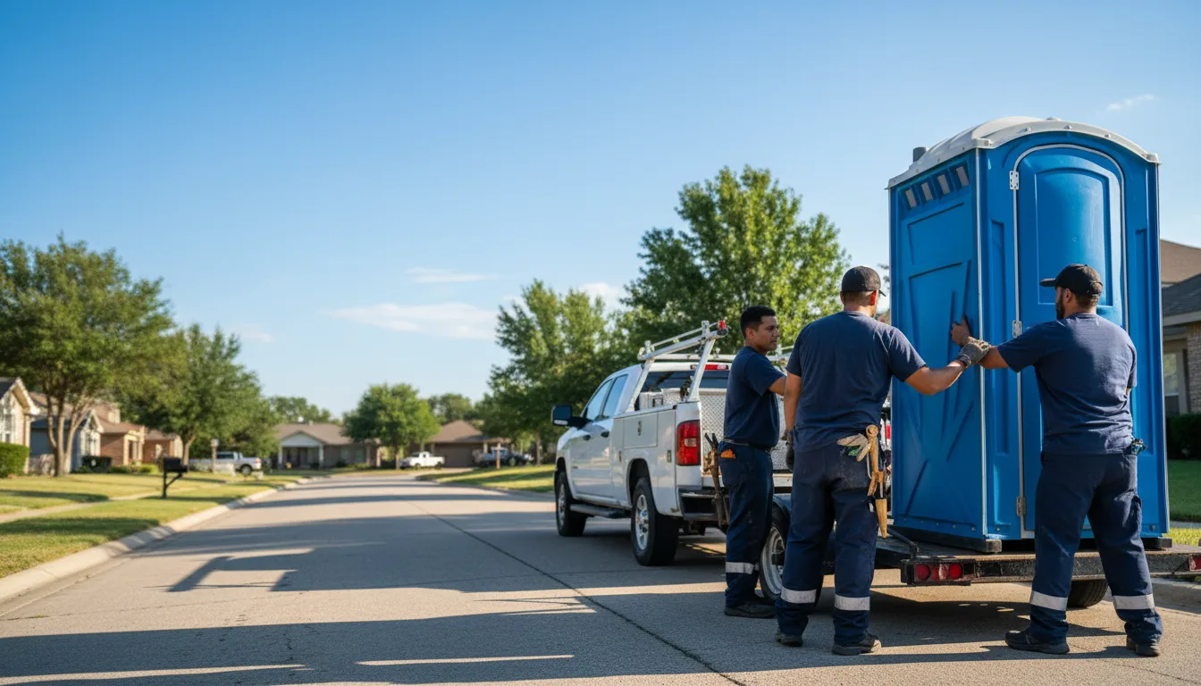 Portable Toilet Rental in Gilliam, MO near me
